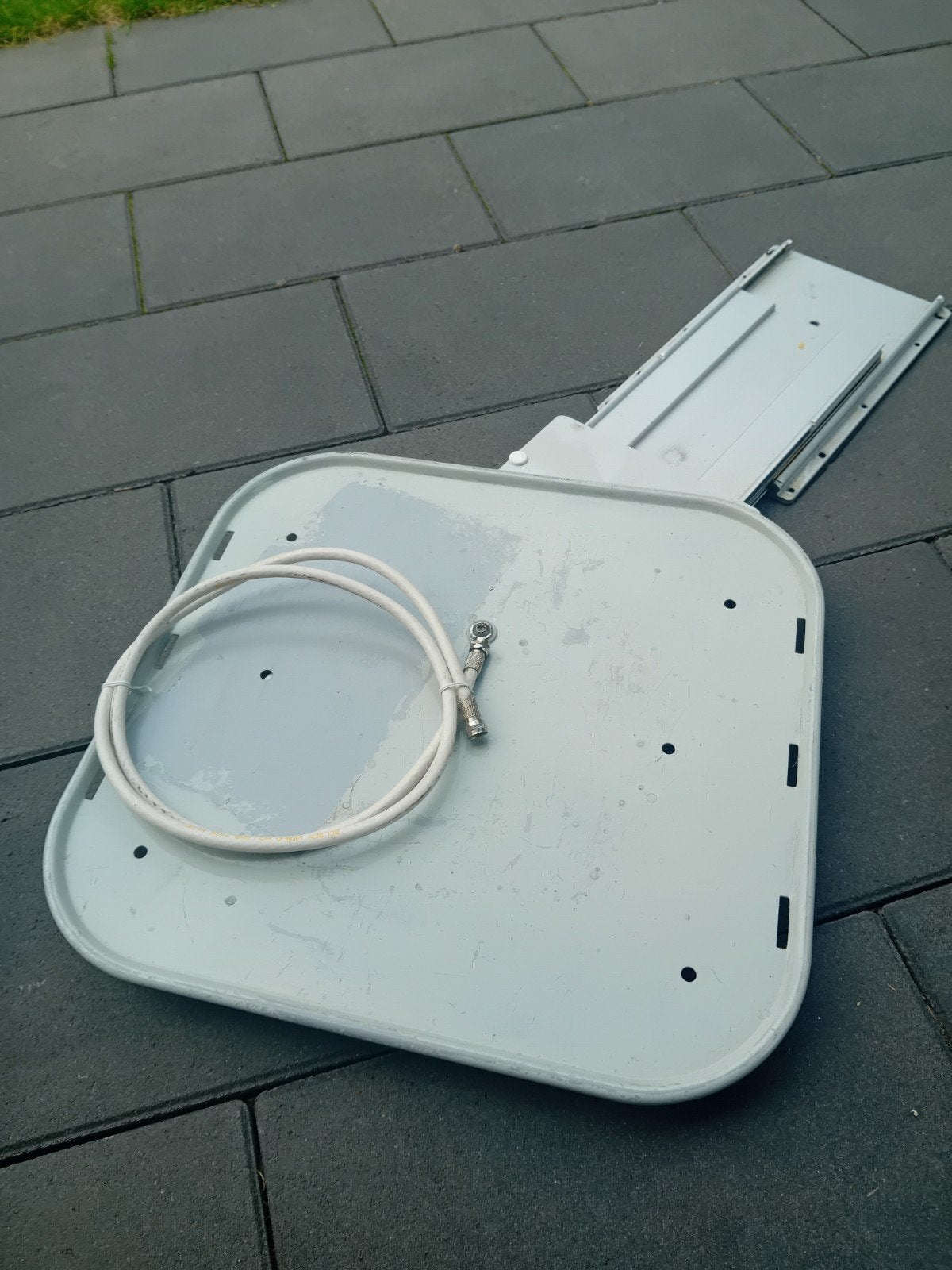 Uitschuifbaar plateau met kabel - Gebruikt, Ophalen, Gebruikt, Overige merken