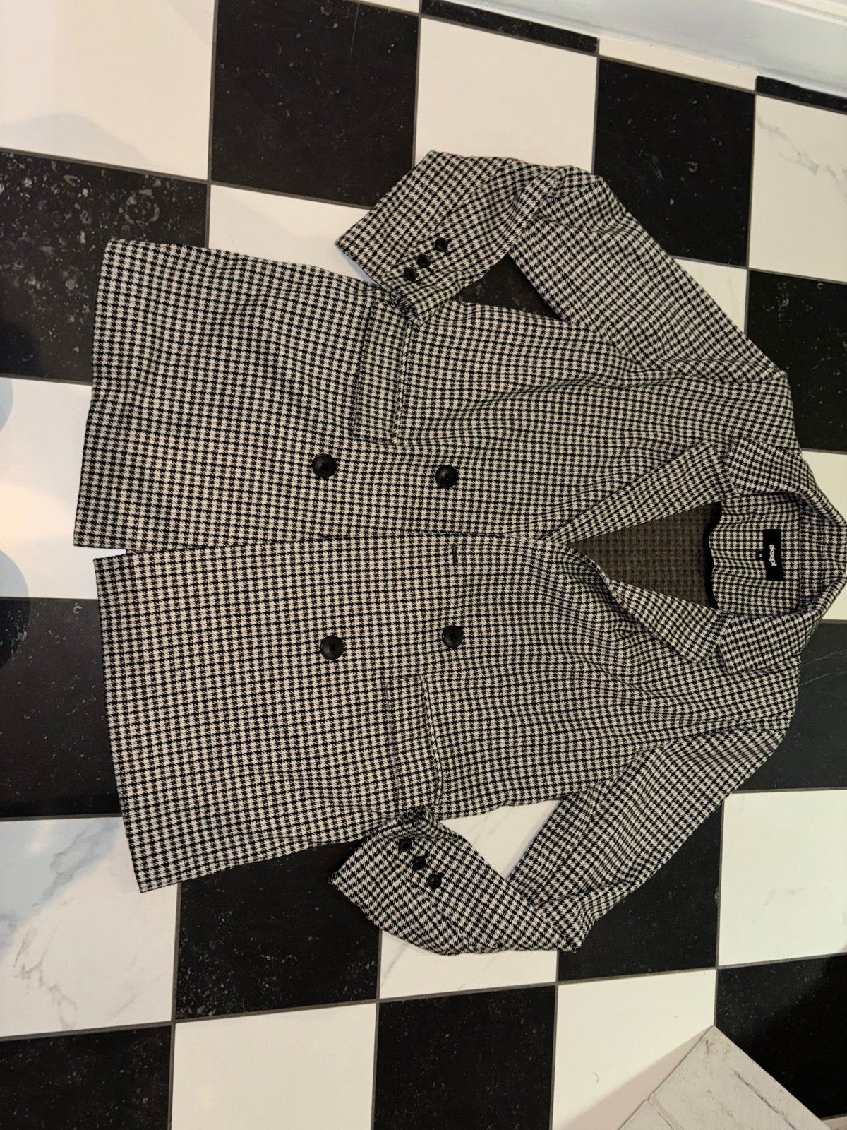 Shoeby Eksept blazer M pied-de-poule, Maat 38/40 (M), Meerkleurig, Ophalen of Verzenden, Jasje