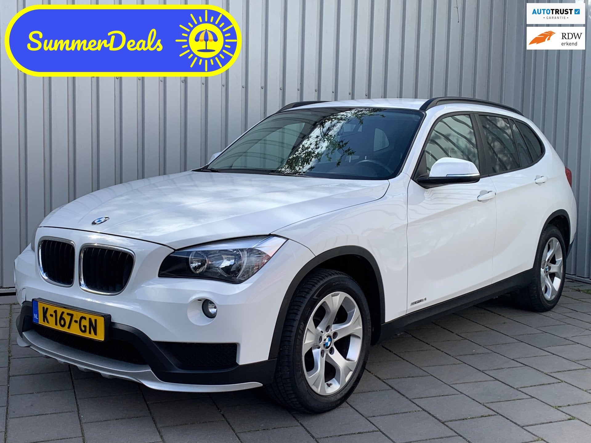 BMW X1 SDrive18i|137000KM|Climate Control|, Auto's, 4 cilinders, 150 pk, Wit, Bedrijf