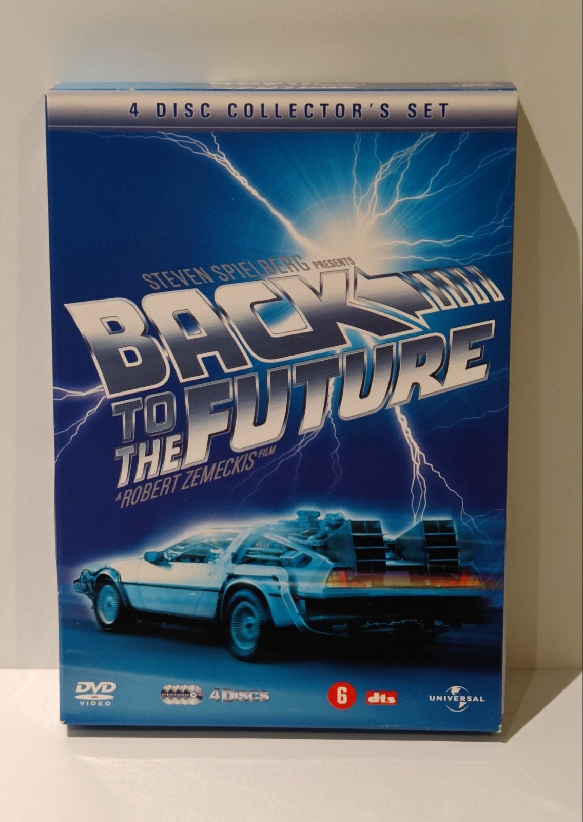 Back to the Future Trilogie 4 Disc Collector Set DVD M J Fox, Cd's en Dvd's, Engels, Ophalen of Verzenden, Zo goed als nieuw, Spaans