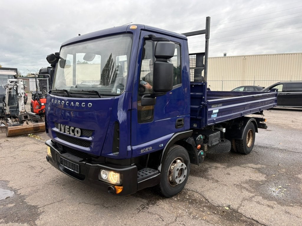 Iveco Eurocargo80E18 NIEUWE APK TOT 09/27 KIEPER TOP MACHINE, Auto's, Euro 5, Iveco, Diesel, Particulier