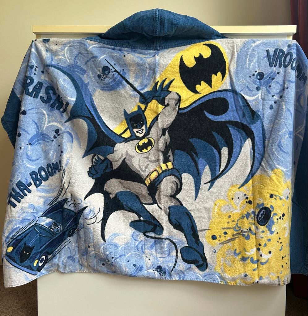 Batman strandlaken/badhanddoek, Pottery Barn Kids, Jongen of Meisje, One size, Ophalen of Verzenden, Zo goed als nieuw