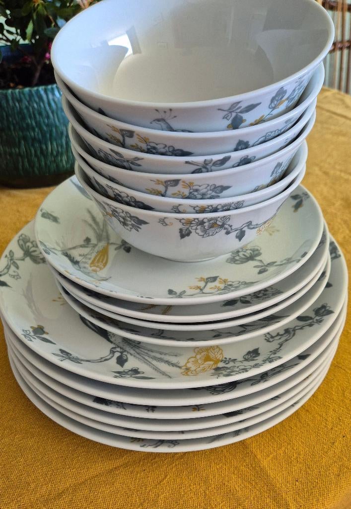 Villeroy&Boch servies VIVO van AH, Huis en Inrichting, Keuken | Servies, Ophalen, Overige typen, Zo goed als nieuw, Overige stijlen