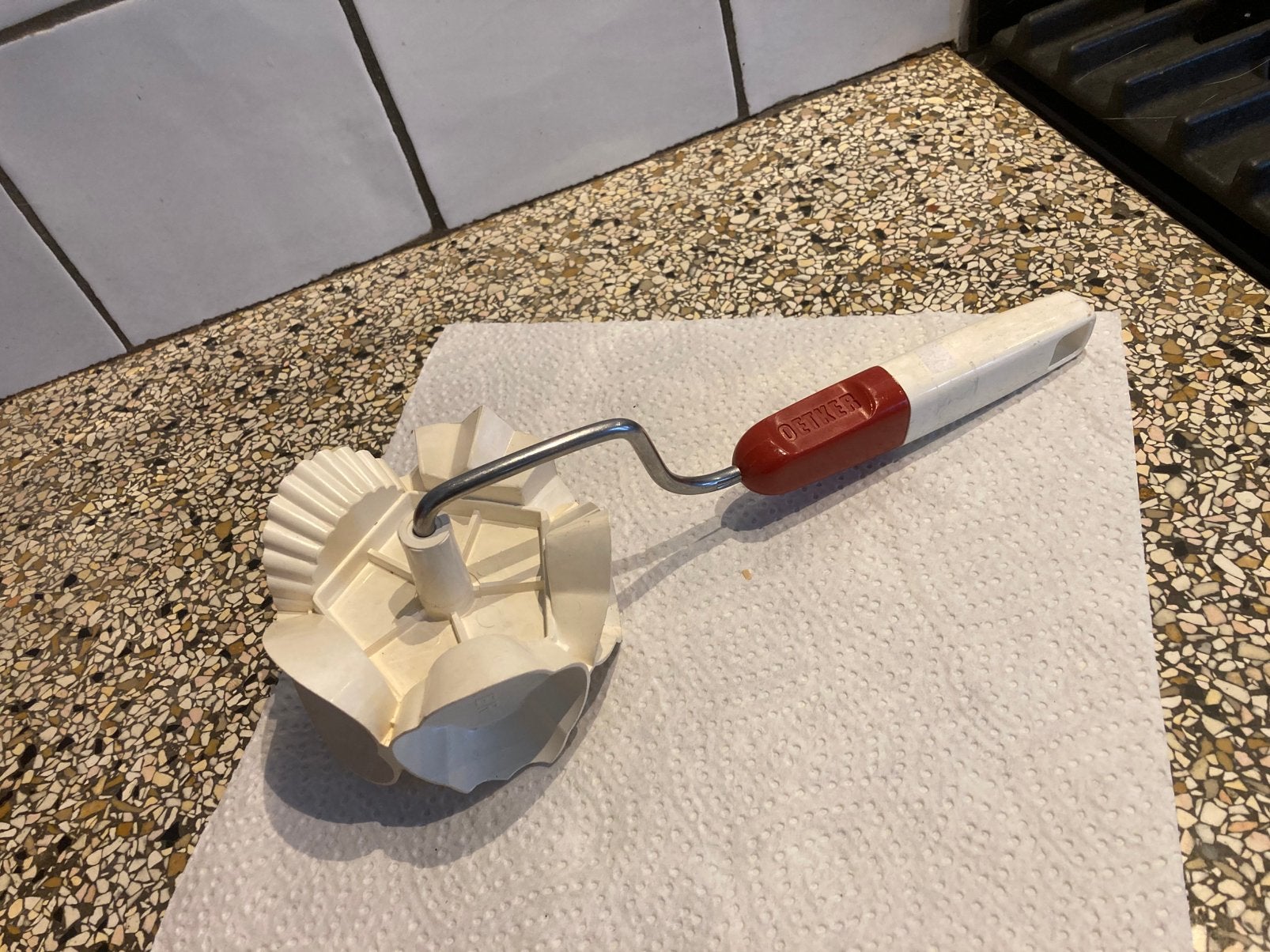 Oude deegsteker dr Oetker, Ophalen of Verzenden