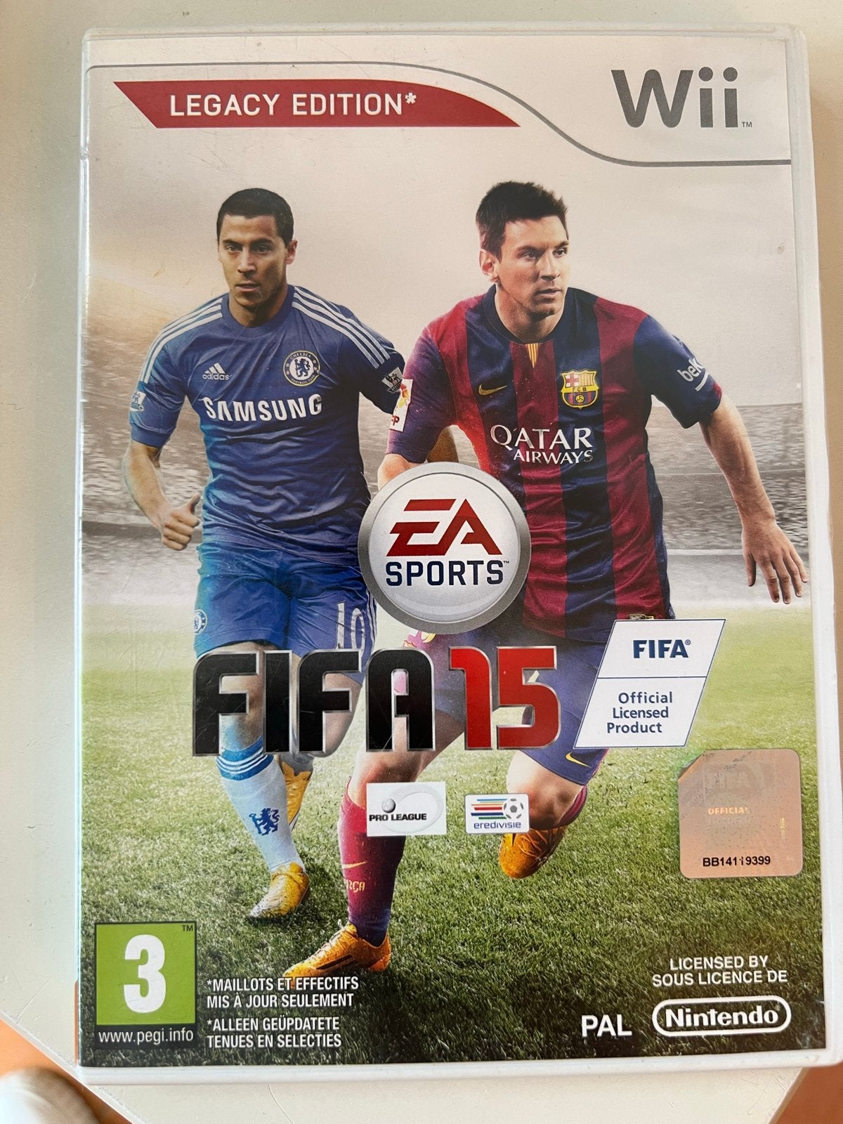 FIFA 15 Legacy Edition - Nintendo Wii, Spelcomputers en Games, Games | Nintendo Wii, Ophalen of Verzenden, Gebruikt, Sport