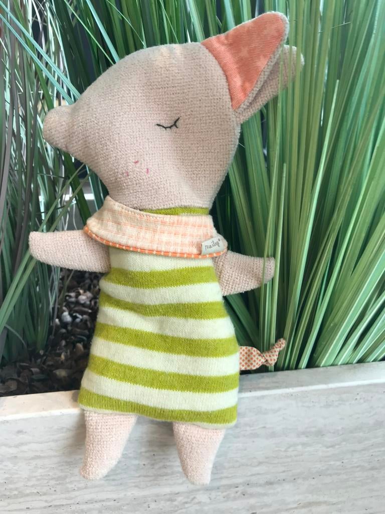 Maileg varken met gestreepte jurk. Sissy Boy, Verzenden, Overige typen