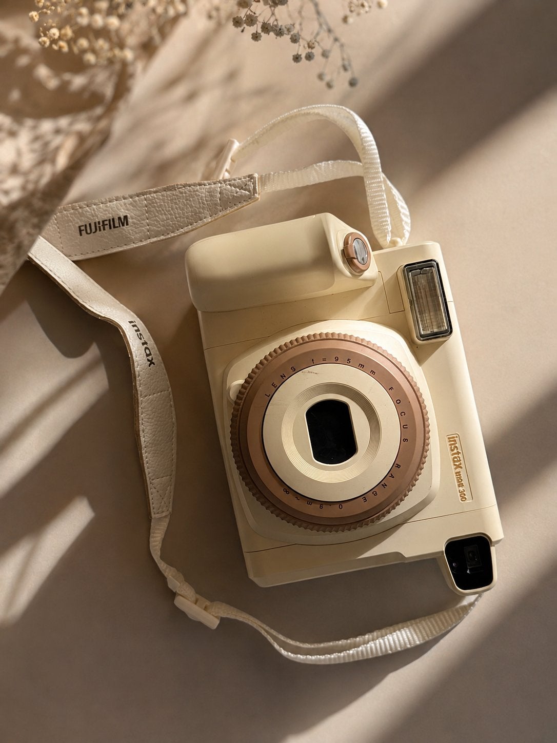 Instax Wide 300 - Toffee Instant Camera, Ophalen of Verzenden, Gebruikt, Polaroid, Fuji