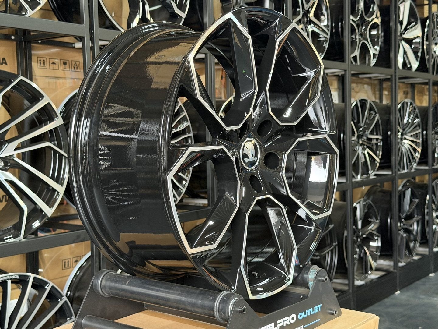 18" SKODA RS look velgen 5X112 SKODA OCTAVIA KODIAQ KAROQ VW, Velg(en), -, -, Nieuw