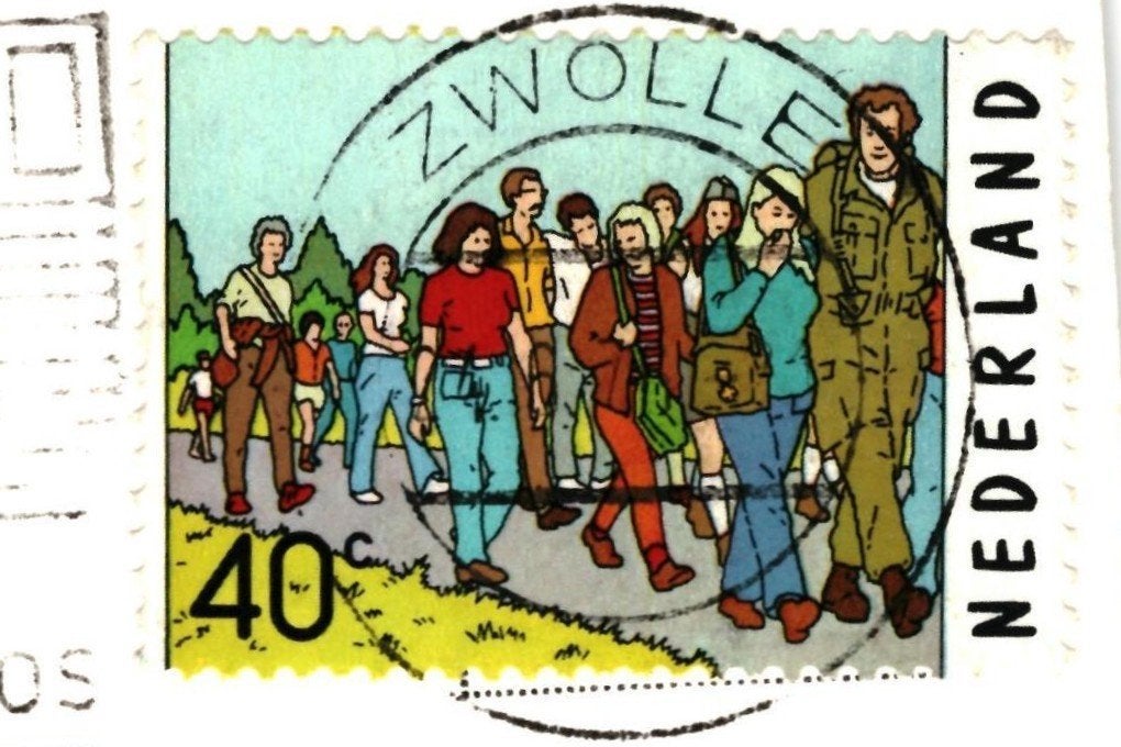 939866 Meppen Dr 1976 _Gelopen met mooie zegel Vierdaagse, Verzenden, 1960 tot 1980, Gelopen, Drenthe