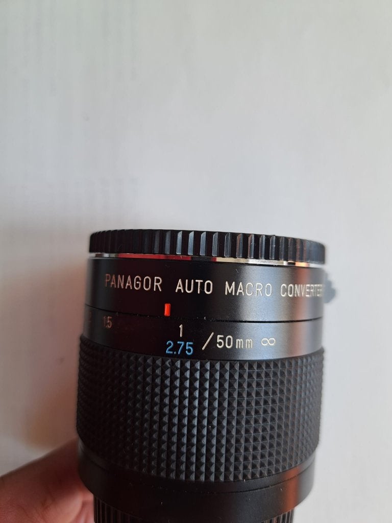 Panagor auto macro convertor, Overige merken, Gebruikt, Ophalen of Verzenden, Pentax K-mount