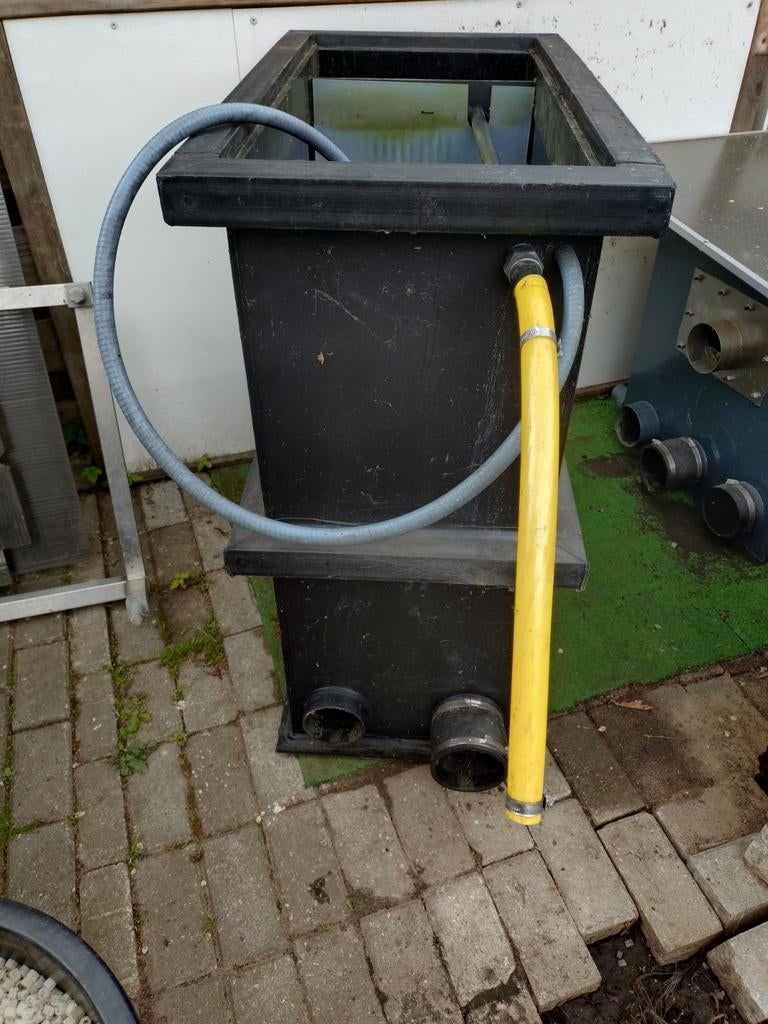 Bewegend bed filter. Koi vijver., Ophalen, Vijverfilter
