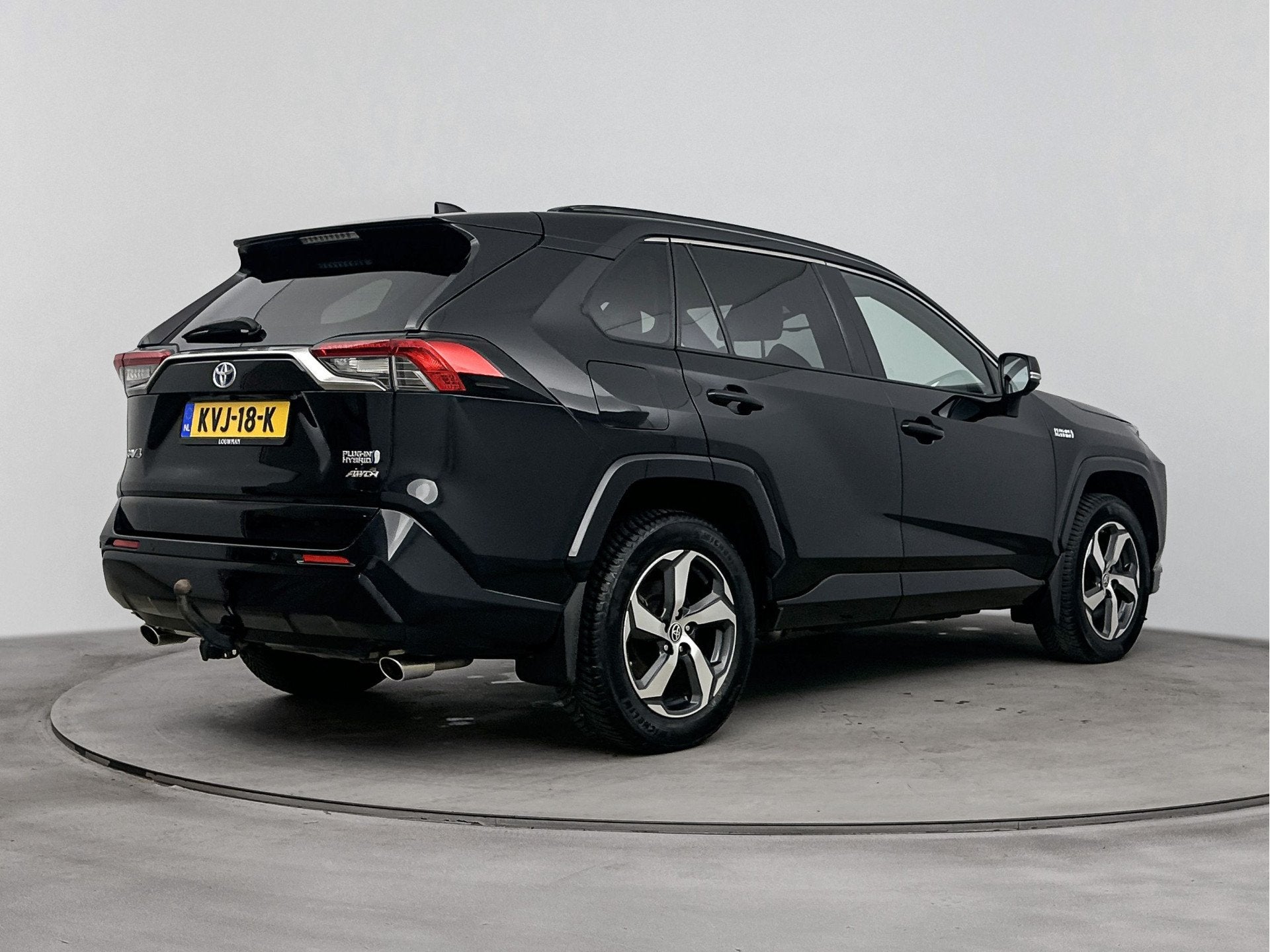 Toyota RAV4 2.5 Plug-in Hybrid AWD Style | Voorruit-Stuur-St, Auto's, Automaat, 12 maanden, Gebruikt, Zwart