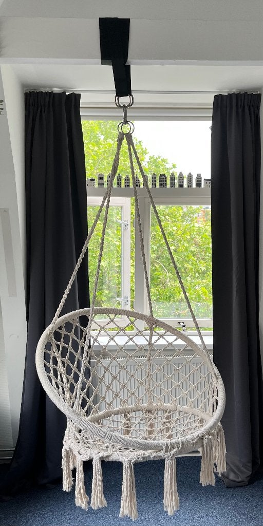 Hangstoel Beige, Ophalen, Zo goed als nieuw, Overige kleuren, Eén
