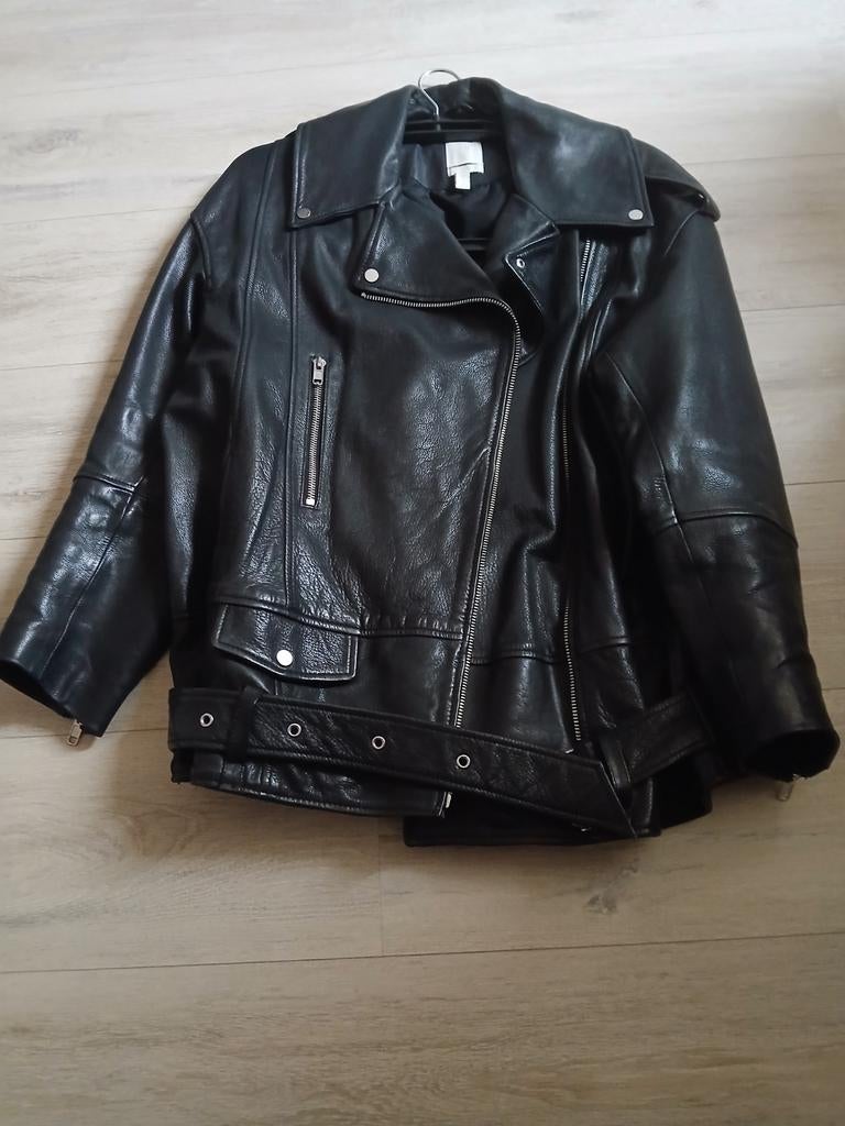 Stoere leren jas. Zo goed als nieuw., Kleding | Heren, Ophalen of Verzenden