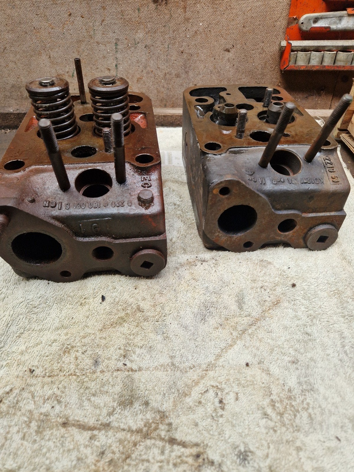 Cilinderkop MWM KD12E KD12Z, Ophalen, Gebruikt, Dieselmotor