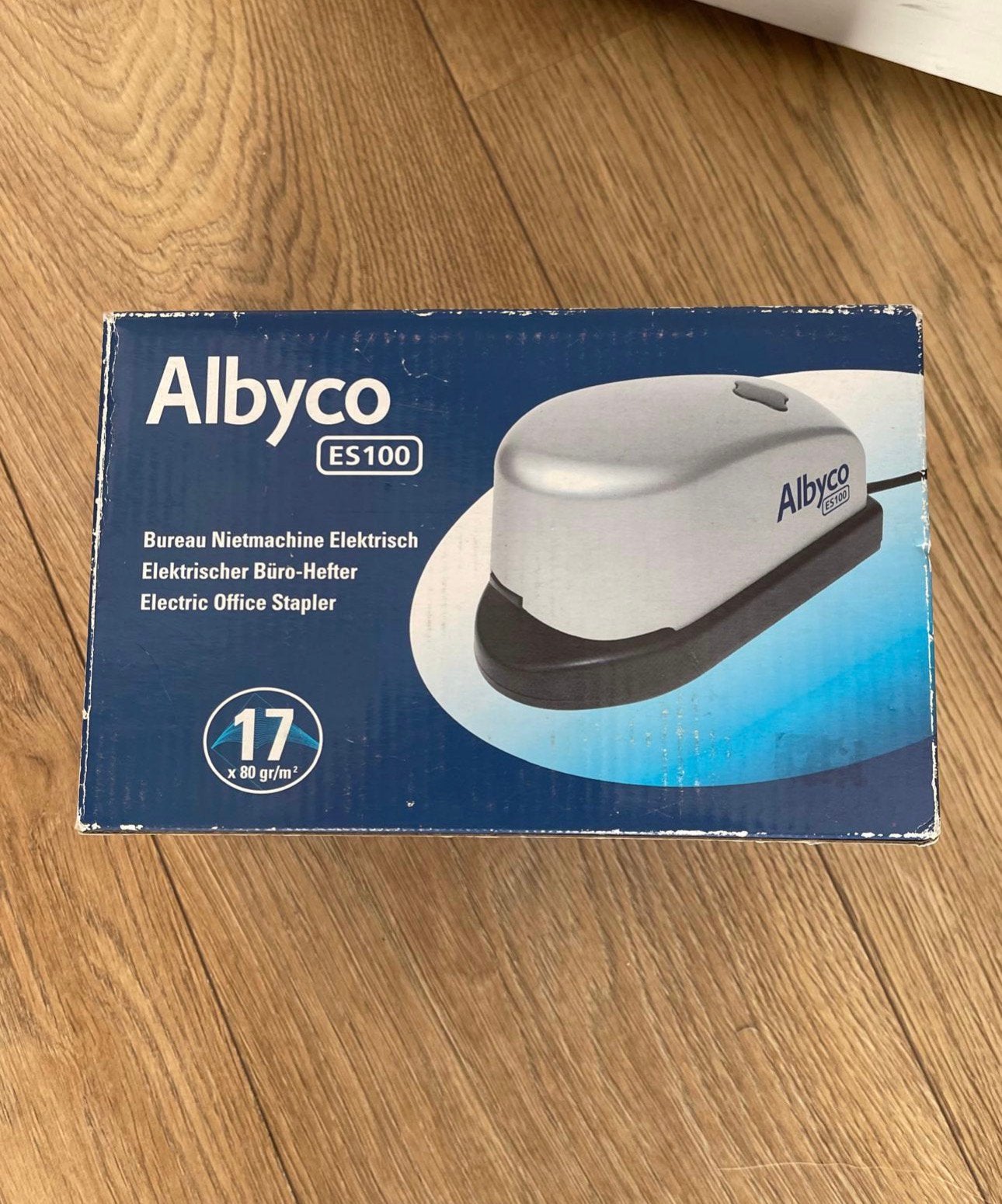 Elektrische nietmachine albyco, Ophalen of Verzenden, Zo goed als nieuw