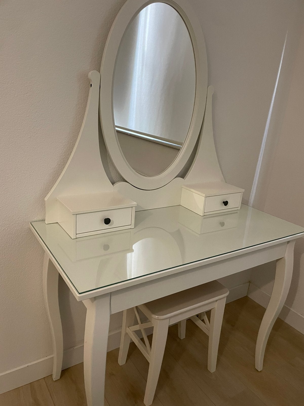 Hemnes kaptafel ikea, Ophalen, Zo goed als nieuw, 50 tot 100 cm, Minder dan 100 cm