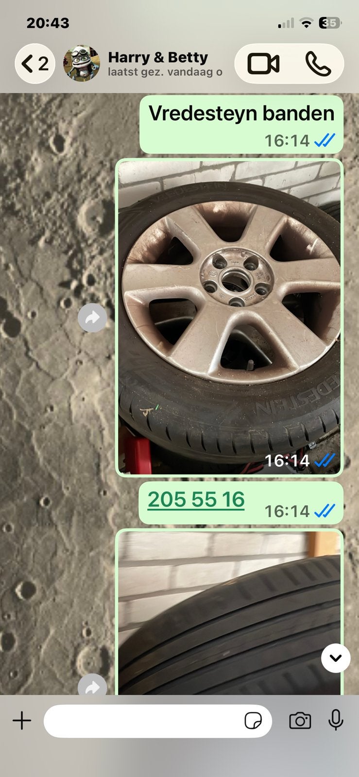 4 vw velgen, Ophalen, Zo goed als nieuw