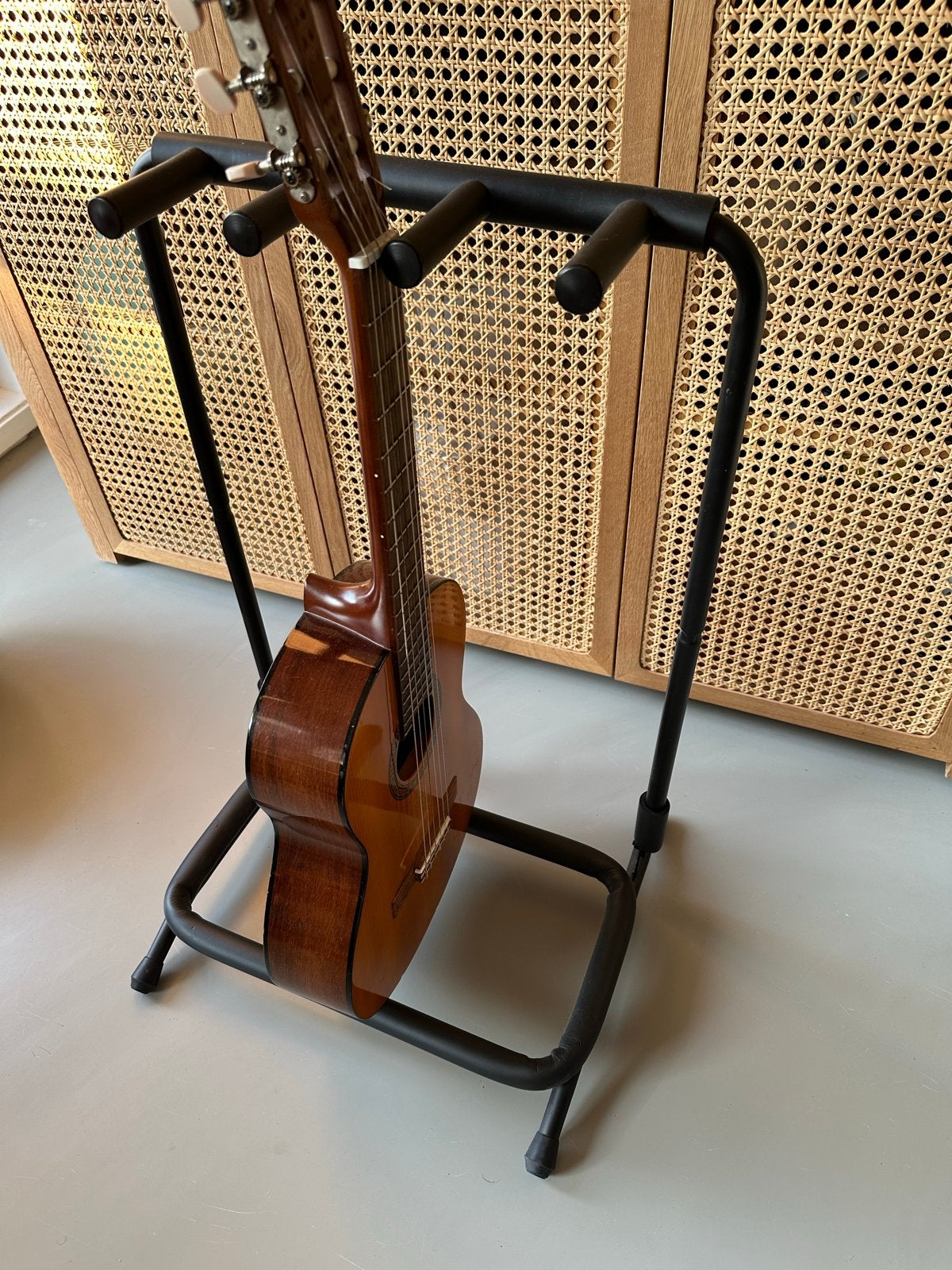 Fender gitaarstandaard voor 3 gitaren, Ophalen of Verzenden, Zo goed als nieuw, Instrumentstandaard, Gitaar