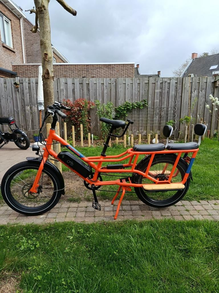 Rad Power Wagon 4 Longtail Bike Complete Gezinsfiets!, Fietsen en Brommers, Fietsen | Tandems, Gebruikt, Trommelrem, Ophalen