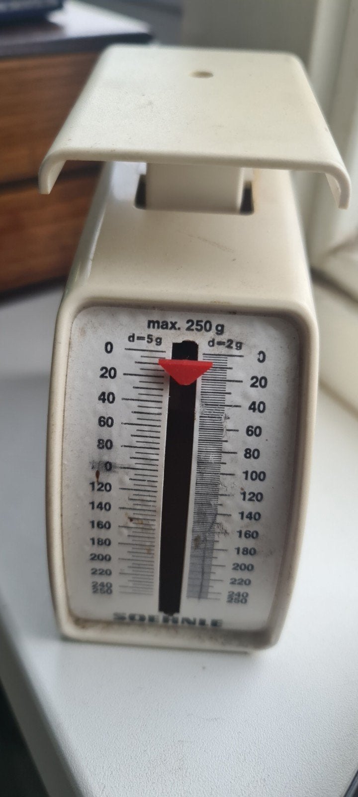 Vintage Soehnle keukenweegschaal - Made in West Germany, Witgoed en Apparatuur, Keukenweegschaal, Analoog, Verzenden, Fijner dan 1 gram