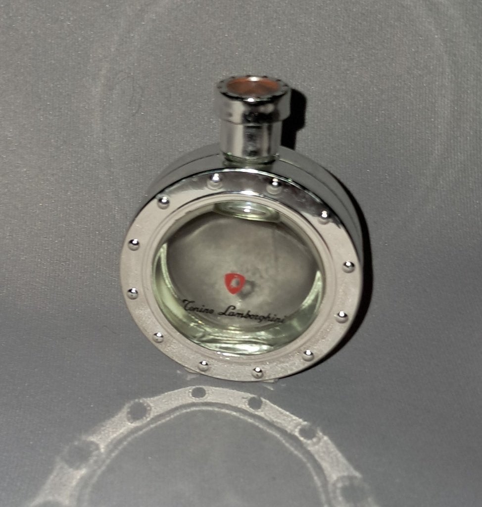 Volle parfum mini - Lamborghini, Ophalen of Verzenden, Zo goed als nieuw, Miniatuur, Gevuld