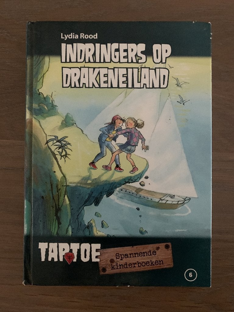 Indringers op Drakeneiland - Lydia Rood (Taptoe), Ophalen of Verzenden, Fictie, Lydia Rood, Zo goed als nieuw