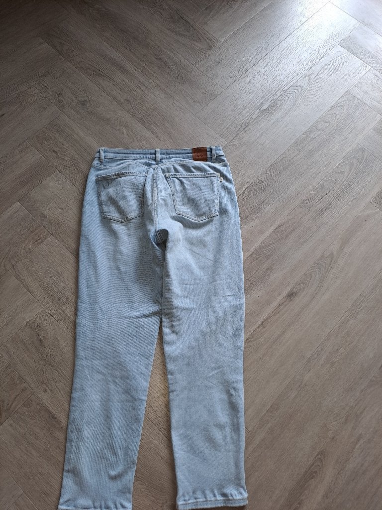 Mom jeans, Blauw, Ophalen of Verzenden, Zo goed als nieuw, W30 - W32 (confectie 38/40)