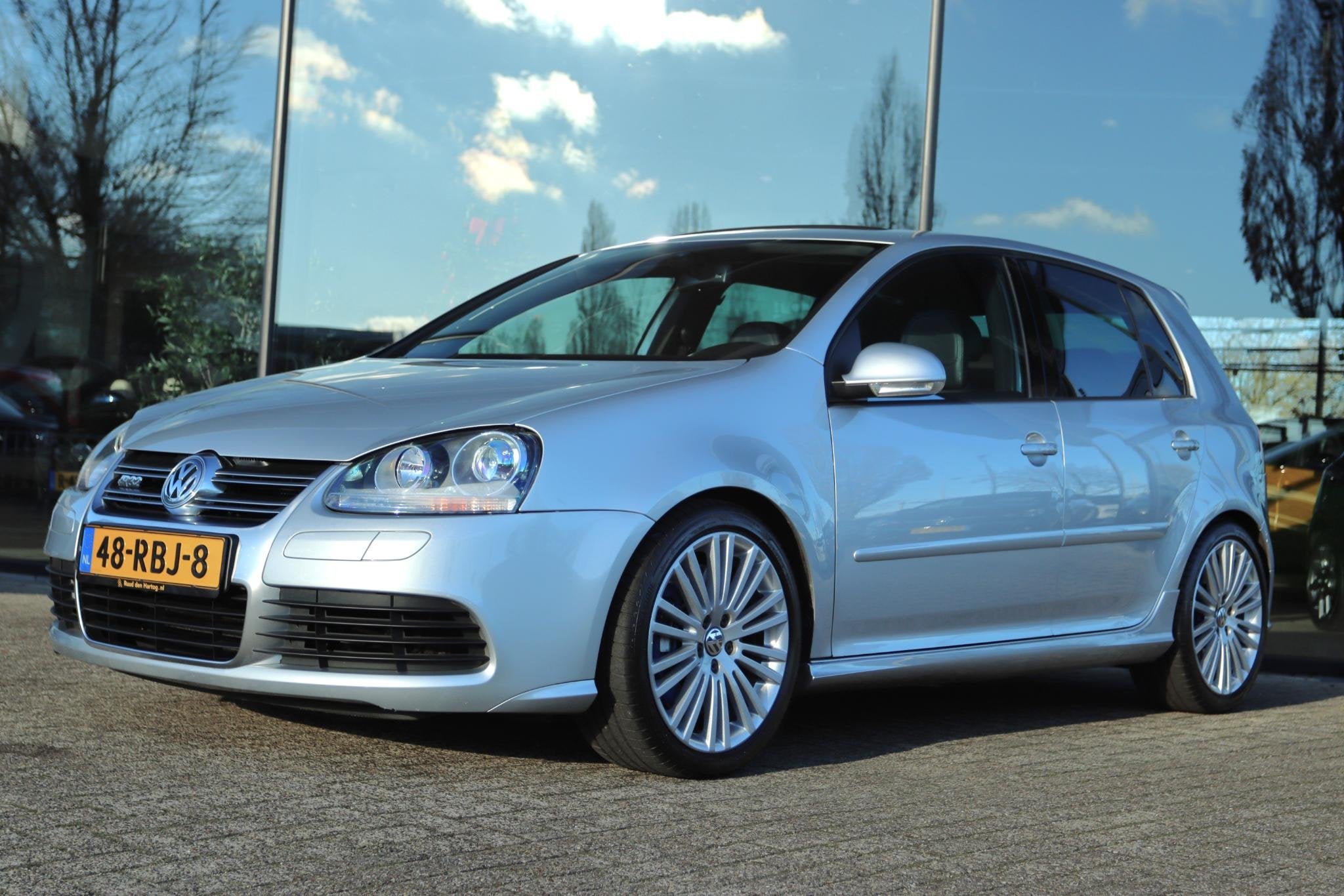 VOLKSWAGEN GOLF 3.2 6CIL R32 DSG | SCHUIFDAK | XENON | LEDER, Auto's, Volkswagen, Automaat, Gebruikt, 3189 cc, Vierwielaandrijving