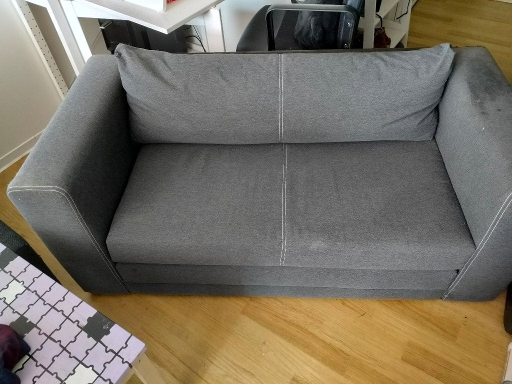 Slaapbank, Ophalen, Gebruikt, 190 cm of minder, Twijfelaar