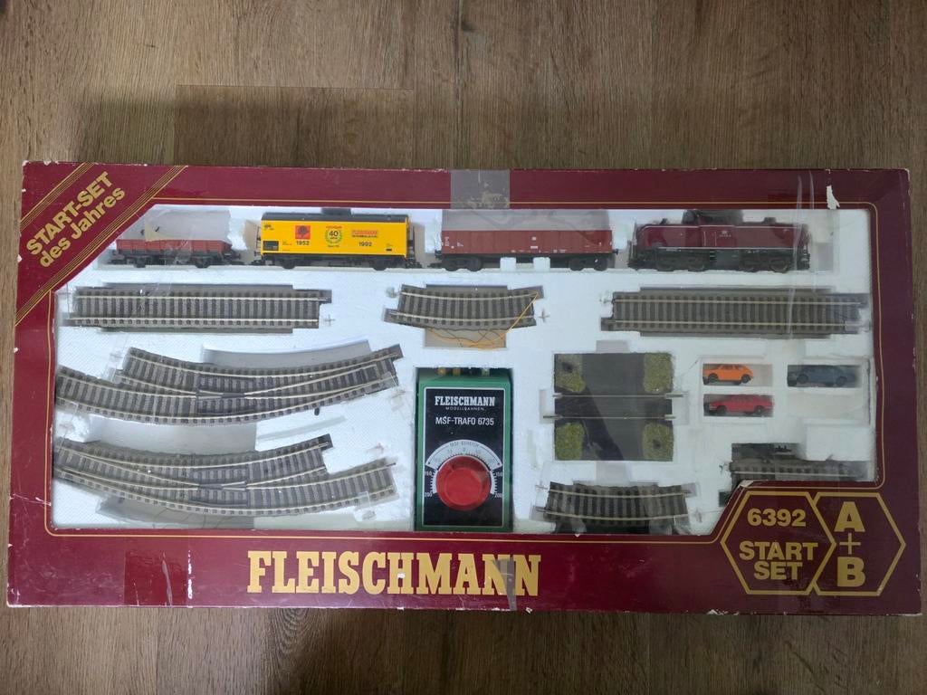 Fleischmann Startset 6392 A+B - Treinset met Locomotief, Hobby en Vrije tijd, Ophalen of Verzenden
