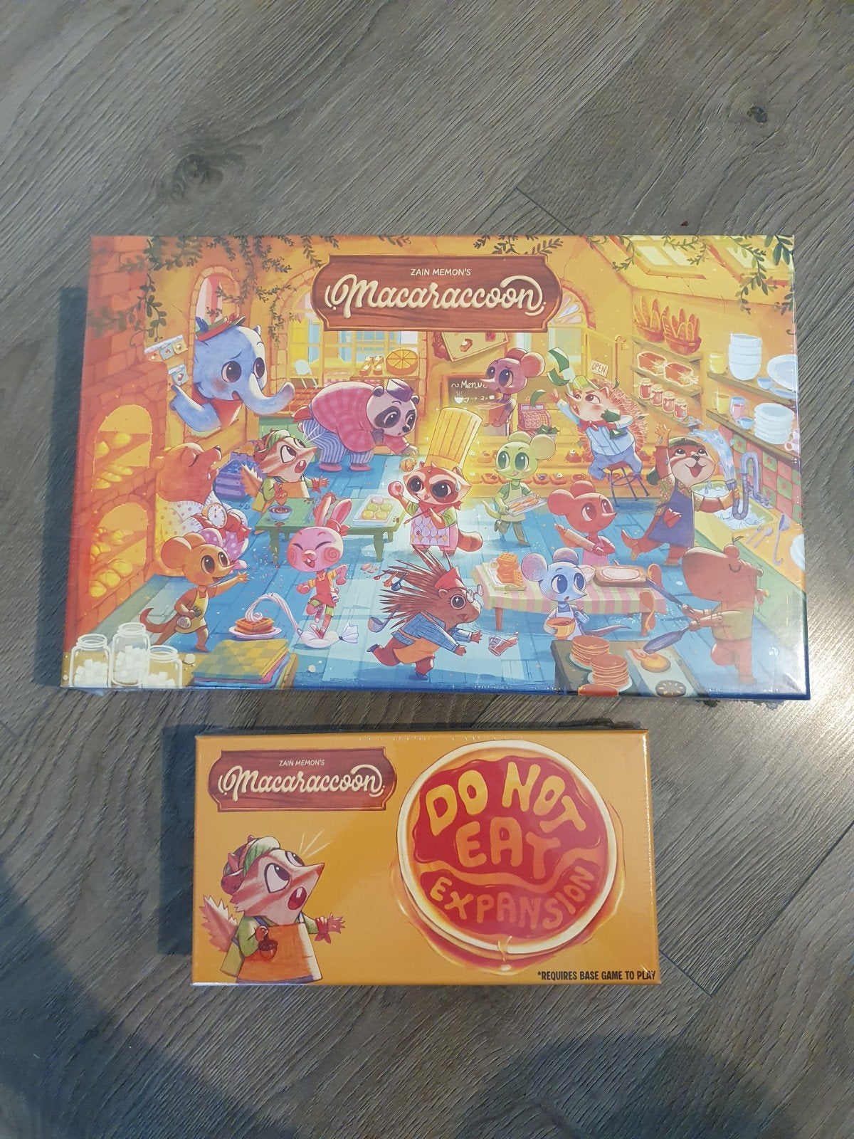 Macaraccoon Bordspel Kickstarter Editie + Do Not Eat Exp., Ophalen of Verzenden, Nieuw