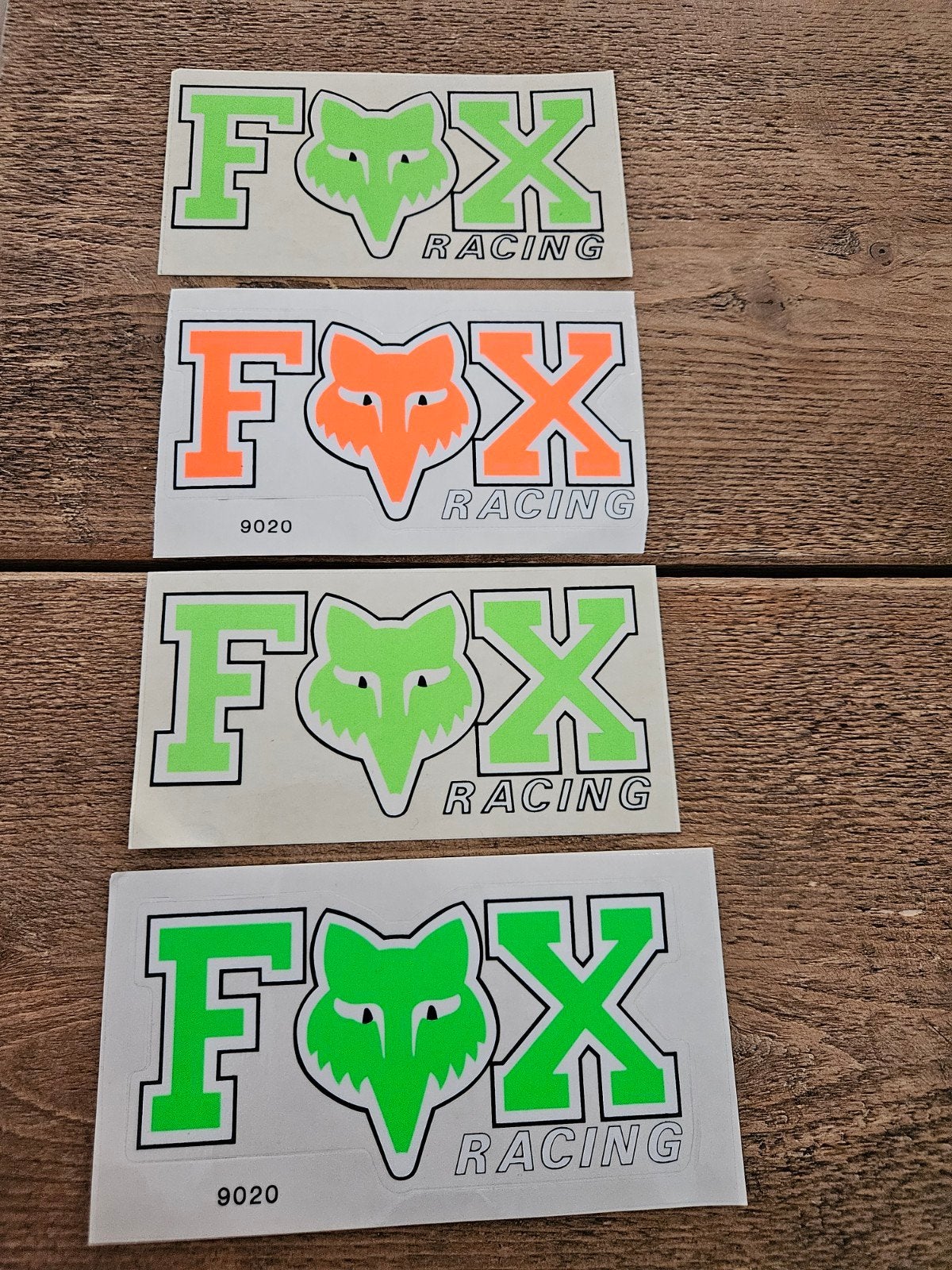 Fox Racing stickers, Ophalen of Verzenden, Zo goed als nieuw