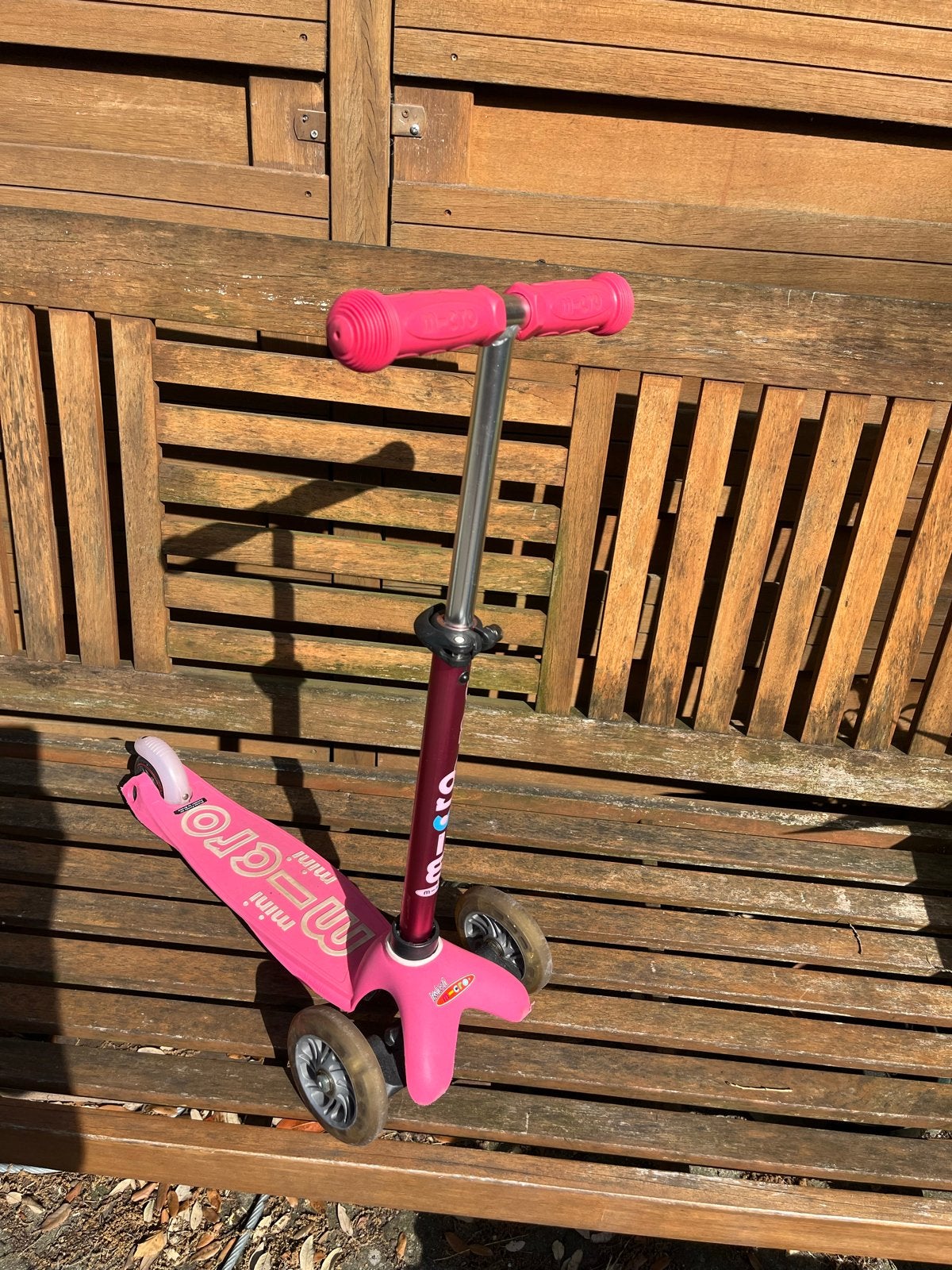 Roze Micro Mini Step - Perfect voor jonge kinderen, Fietsen en Brommers, Steps, Ophalen, Gebruikt, Gewone step