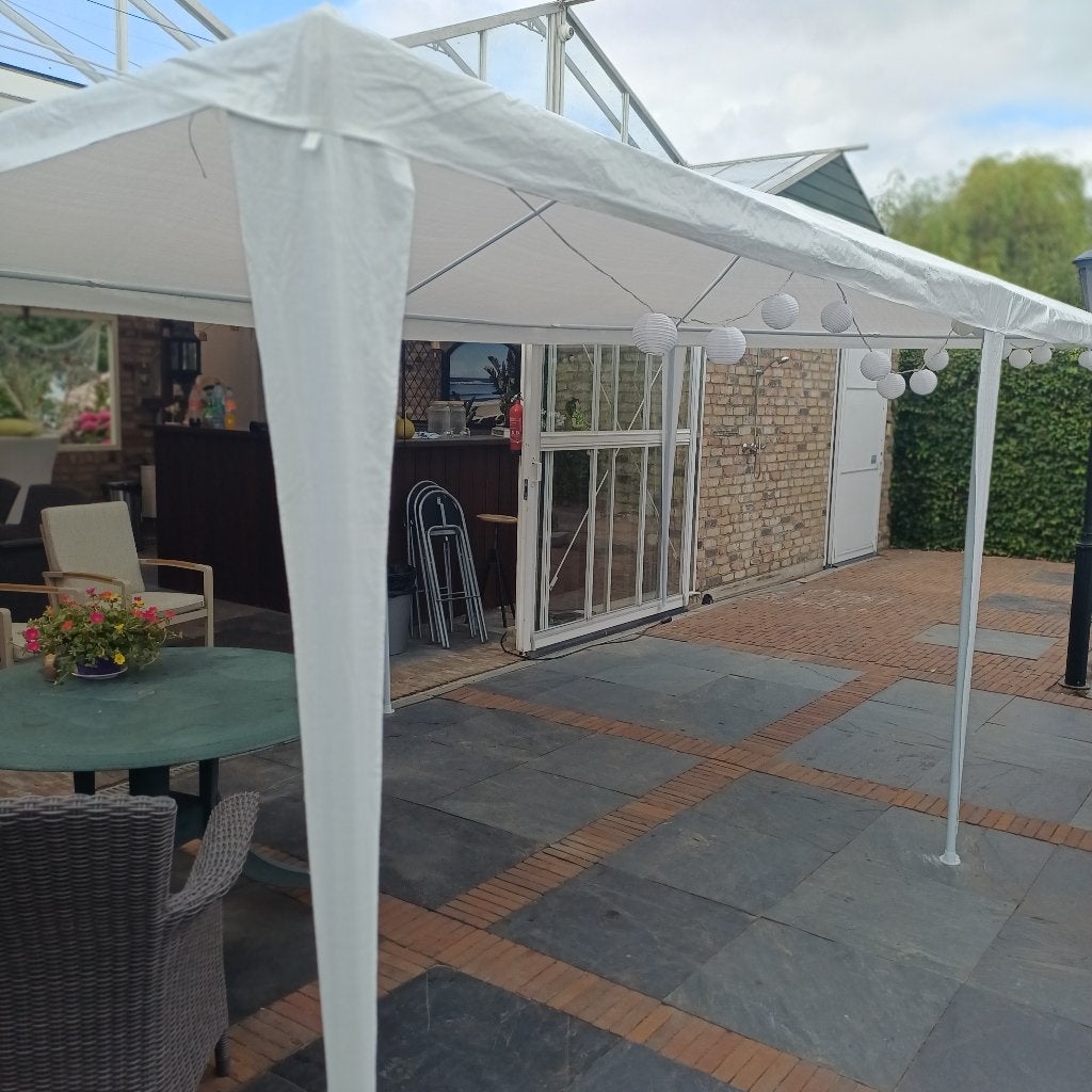 Partytent 6-3 meter mat zijwanden, Tuin en Terras, Partytenten, Ophalen, Opvouwbaar, Partytent, Nieuw