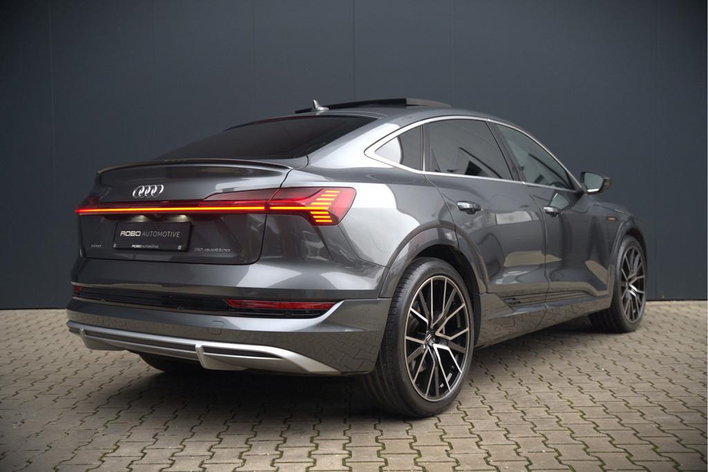 Audi e-tron Sportback 50 quattro S edition 71 kWh S-Line | P, Auto's, Audi, Automaat, Zwart, 71 kWh, Origineel Nederlands