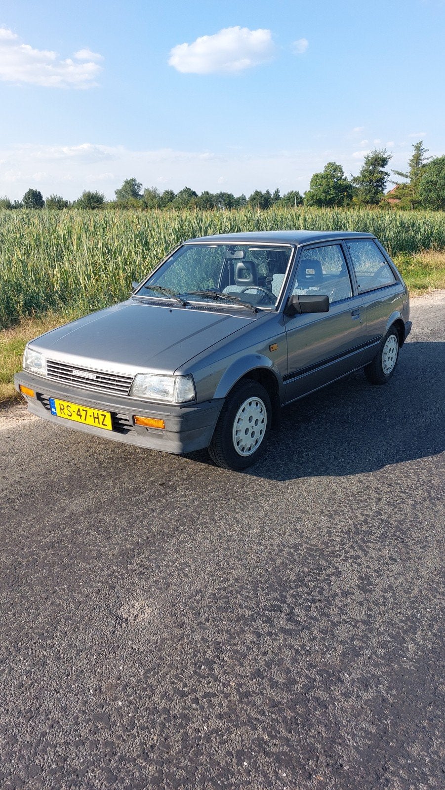 Daihatsu Charade 1.0 TS S6 1987 Grijs, Voorwielaandrijving, Origineel Nederlands, Particulier, 3 cilinders