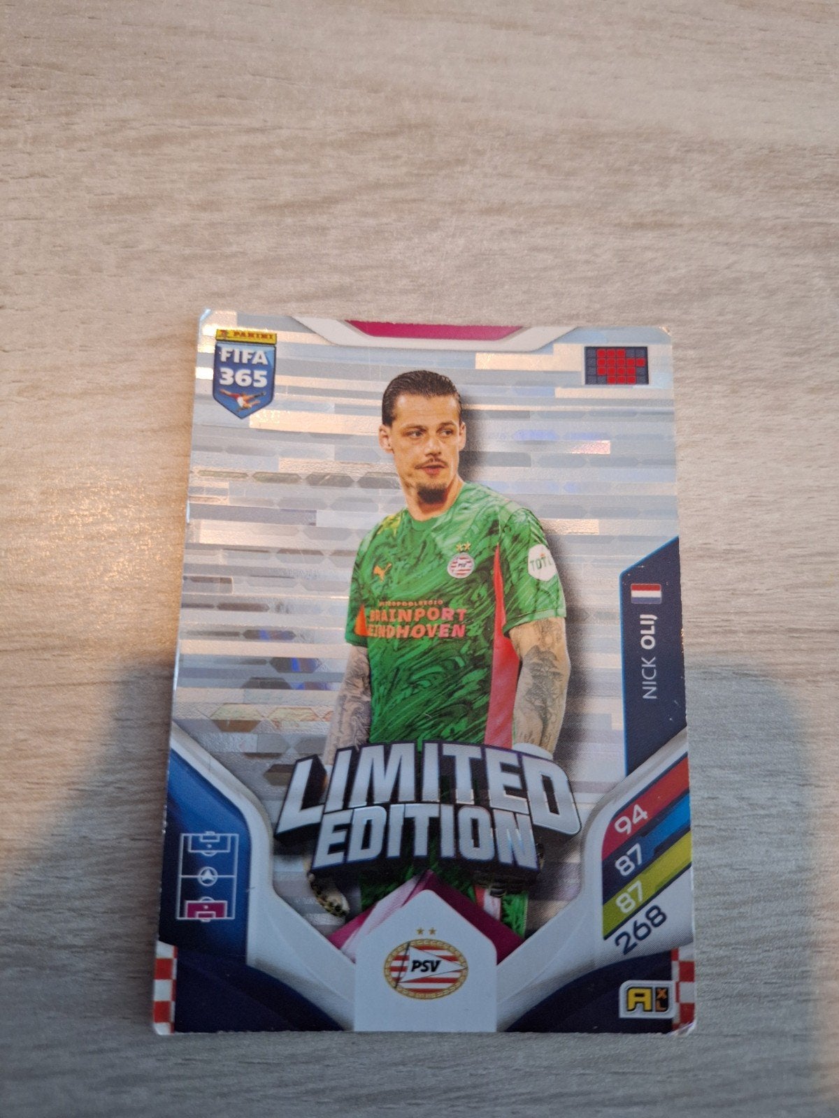 FIFA 365 Limited Edition Kaart - Nick Olij (PSV), Ophalen of Verzenden