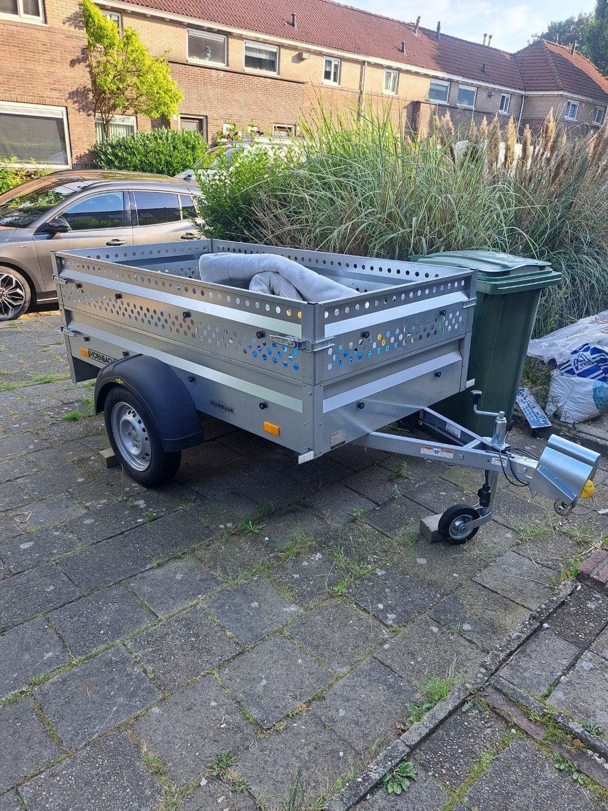 Humbaur Hornbach aanhangwagen - Zo goed als nieuw, Auto diversen, Aanhangers en Bagagewagens, Ophalen of Verzenden, Zo goed als nieuw