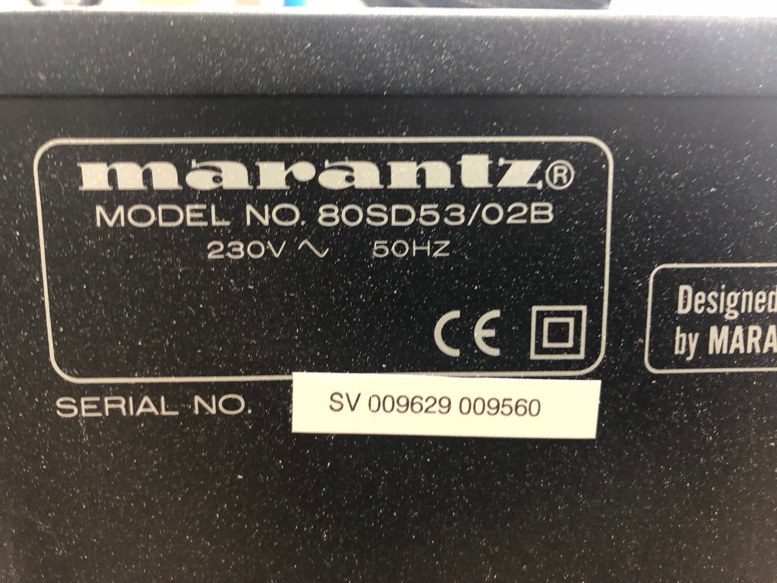 Marantz Cassette Speler SD53 en CD Speler CD43, Ophalen, Enkel, Marantz
