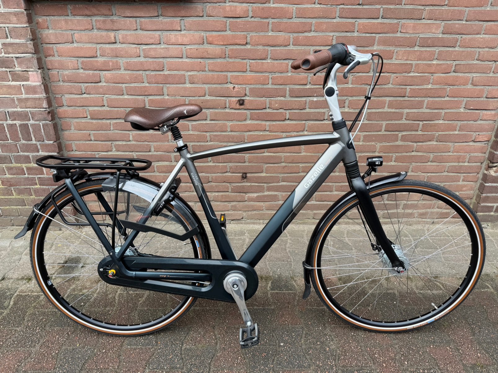 Nieuwstaat gazelle orange C8 herenfiets fiets, Fietsen en Brommers, Fietsen | Heren | Herenfietsen, Ophalen, Versnellingen, Zo goed als nieuw