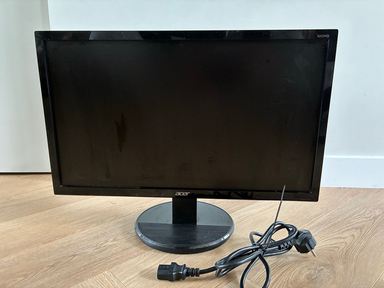 Acer K222HQL LCD Monitor, Ophalen, Gebruikt, Kantelbaar, Full HD