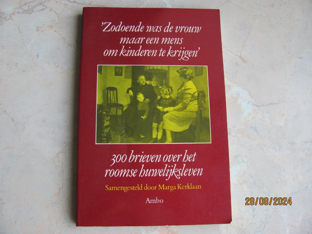'Zodoende was de VROUW maar een MENS om KINDEREN te krijgen', Boeken, 20e eeuw of later, Ophalen of Verzenden, Zo goed als nieuw