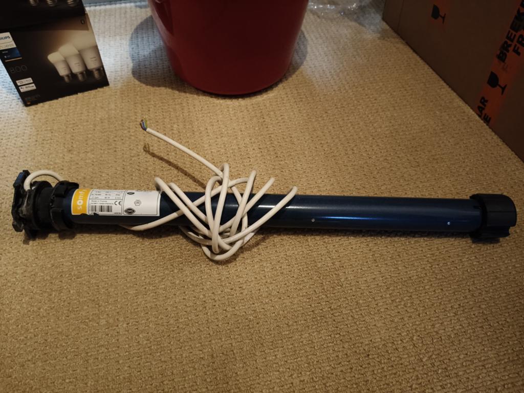 Somfy ALTEA 50 RTS 6/17 buismotor voor rolluik/zonwering, Ophalen, Gebruikt, Overige kleuren, Minder dan 100 cm