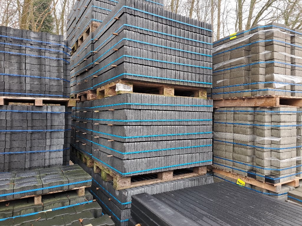 Opsluitbanden 6x15x100 antraciet, Ophalen, Overige typen, Nieuw, Minder dan 5 m²