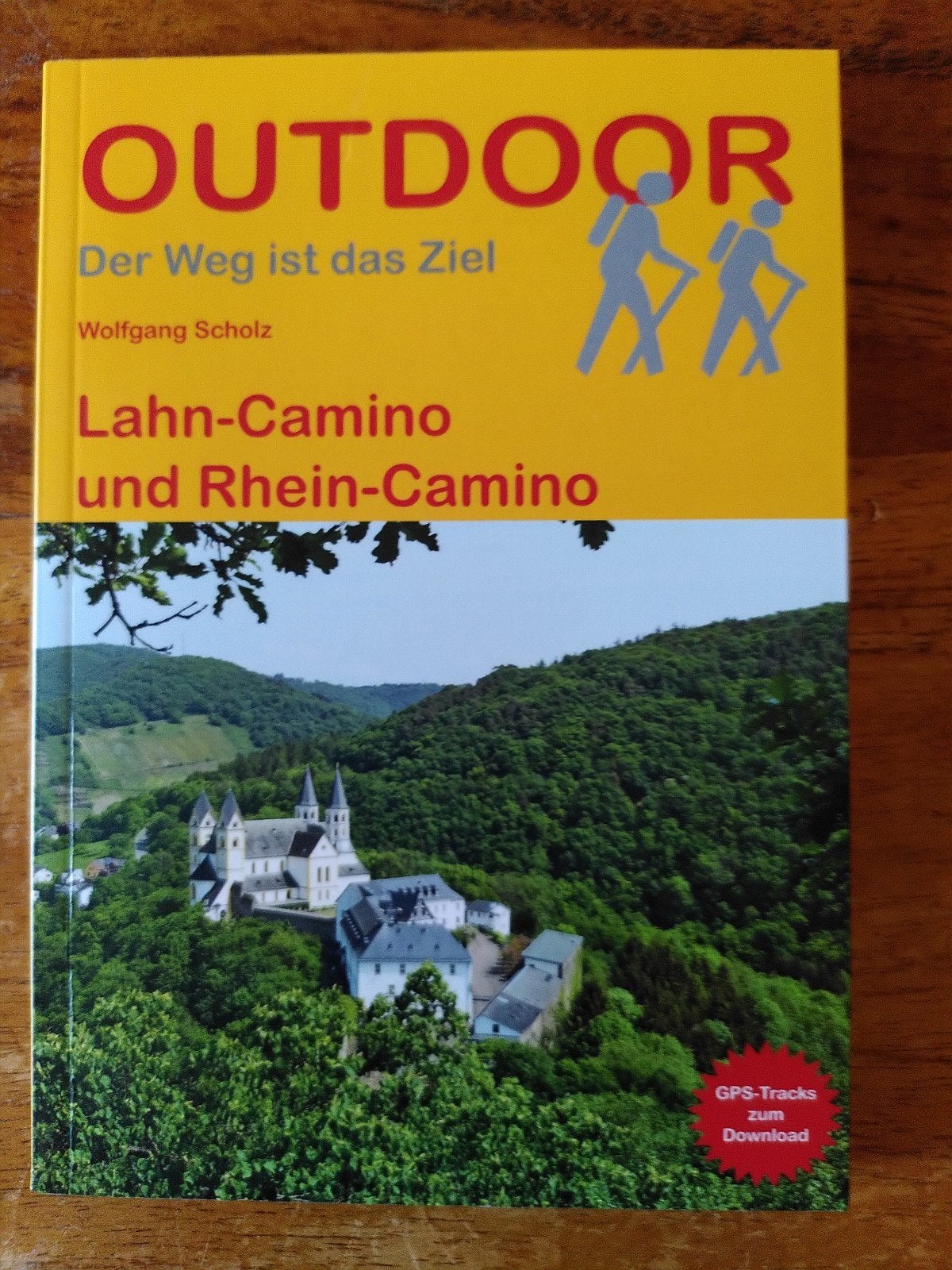 Wandelgids over de Lahn-Camino en de Rhein-Camino., Fiets- of Wandelgids, Europa, Ophalen of Verzenden, Zo goed als nieuw