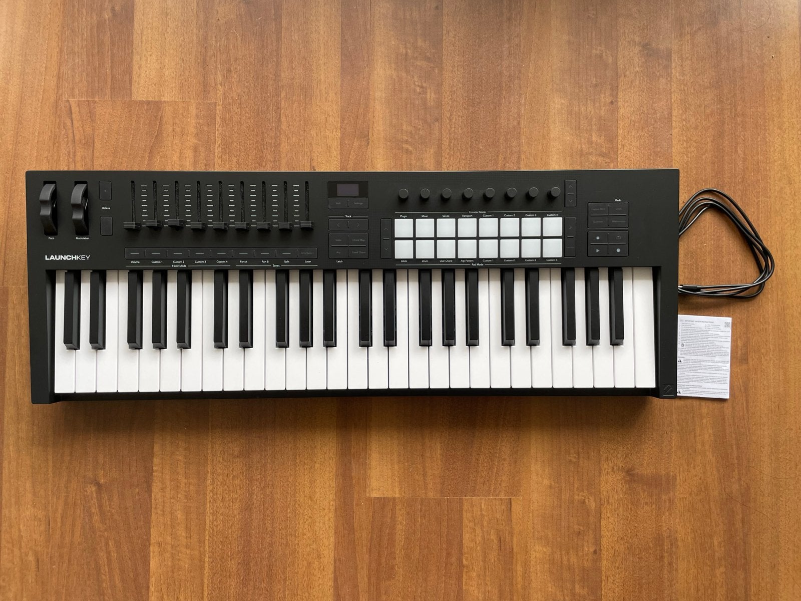 Novation Launchkey 49 MK4 MIDI-keyboard - NIEUW IN DOOS, Muziek en Instrumenten, Nieuw, Aanslaggevoelig, Ophalen, 49 toetsen