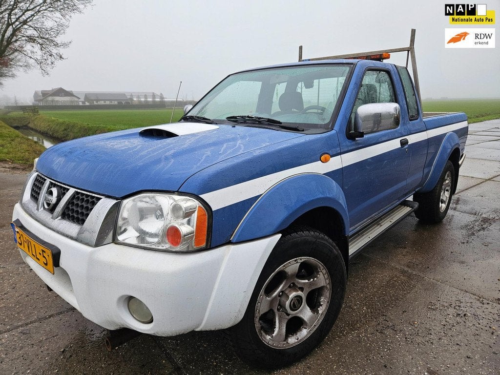 Nissan King Cab Navara 2.5 DTi/ airco/ pick up/ bj 2008 ( eu, Auto's, Gebruikt, 4 cilinders, Automatische klimaatregeling, 133 pk