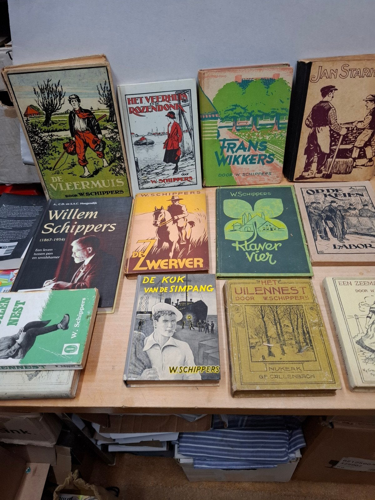 W. Schippers Boeken 17 stuks- Diverse Titels, Boeken, Ophalen of Verzenden, Gelezen, W. Schippers, Nederland