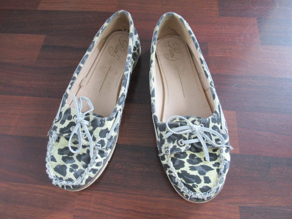 Pearlz mocassins. Maat 38, leer van binnen, met zachte zool, Pearlz, Ophalen of Verzenden, Zo goed als nieuw